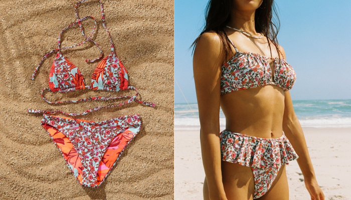 泳衣品牌推介5. Maaji源自哥倫比亞的Maaji，旗下的泳衣設計充滿著拉丁美洲的奔放風情，以獨特的繽紛色彩運用見稱。Maaji的泳衣其中的一大亮點在於可以正反穿著，一套泳衣可以有兩個穿法，給予你兩